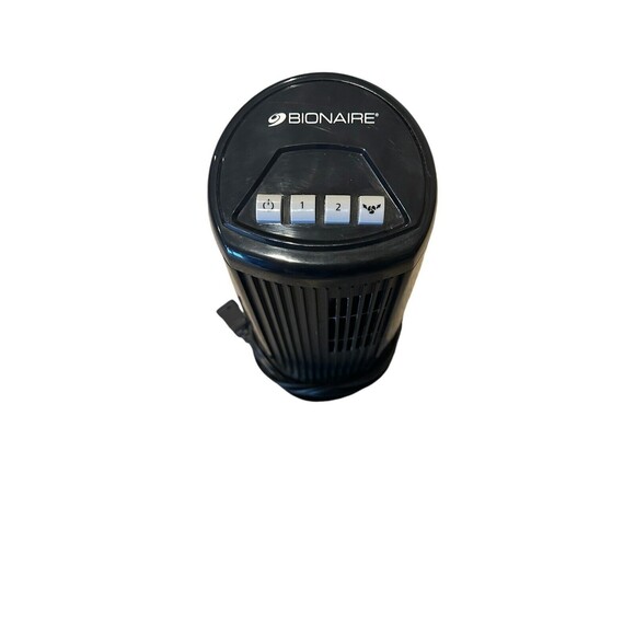 Bionaire Mini Oscillating Tower 2-speed Fan Ventilator Model BT015 Black - Picture 2 of 4
